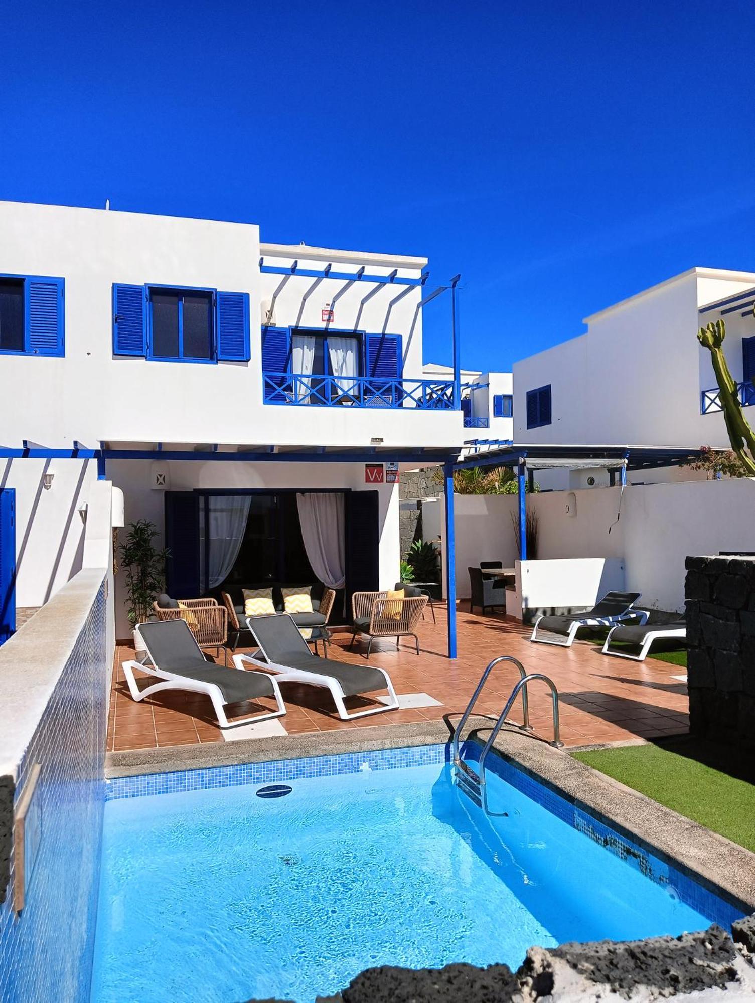 Villa Optimist Rubicon Piscina Climatizable, Frente Al Mar Πλάγια Μπλάνκα Εξωτερικό φωτογραφία