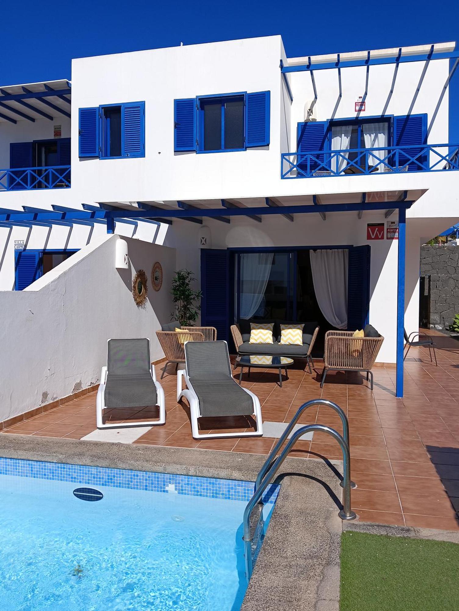 Villa Optimist Rubicon Piscina Climatizable, Frente Al Mar Πλάγια Μπλάνκα Εξωτερικό φωτογραφία