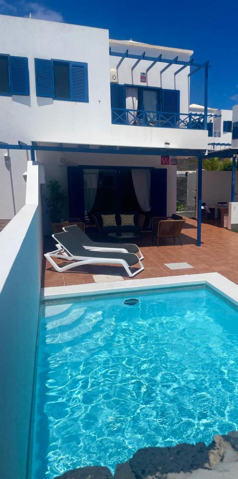 Villa Optimist Rubicon Piscina Climatizable, Frente Al Mar Πλάγια Μπλάνκα Εξωτερικό φωτογραφία