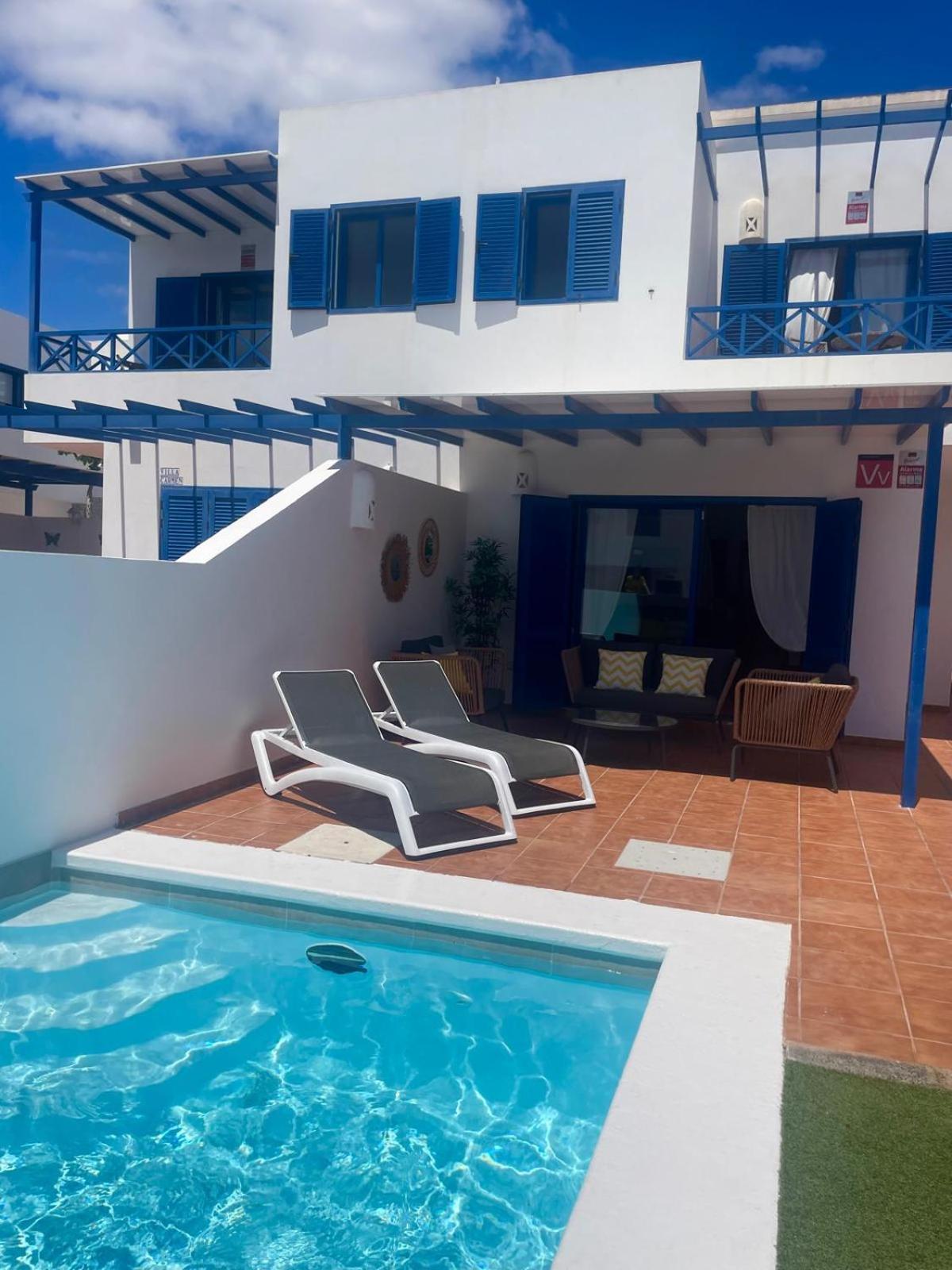 Villa Optimist Rubicon Piscina Climatizable, Frente Al Mar Πλάγια Μπλάνκα Εξωτερικό φωτογραφία