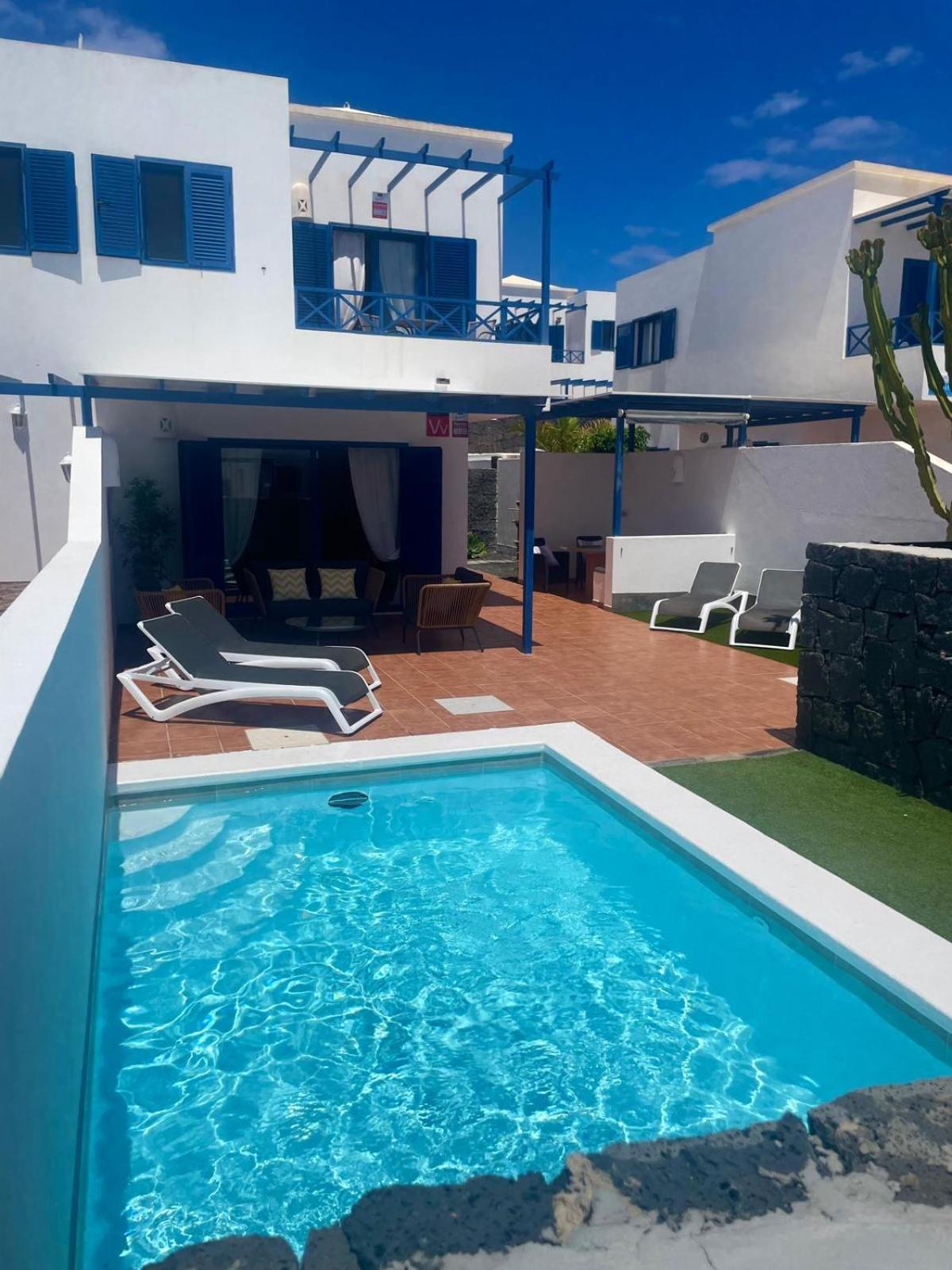 Villa Optimist Rubicon Piscina Climatizable, Frente Al Mar Πλάγια Μπλάνκα Εξωτερικό φωτογραφία